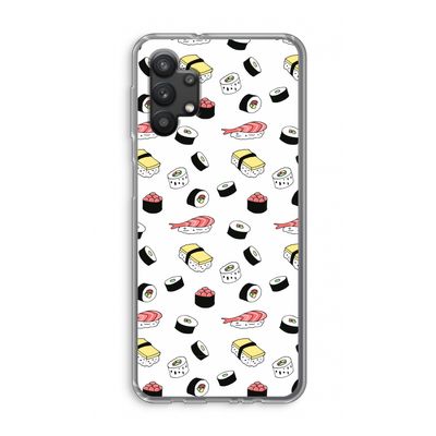 Sushi time: Samsung Galaxy A32 5G Transparant Hoesje