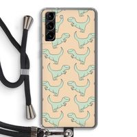 Dinos: Samsung Galaxy S21 Plus Transparant Hoesje met koord
