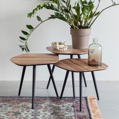 ZILT Organische Salontafel 'Tyquan' Set van 3 stuks