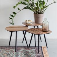 ZILT Organische Salontafel 'Tyquan' Set van 3 stuks