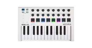 Arturia MINILAB MKII MIDI toetsenbord 25 toetsen USB Wit