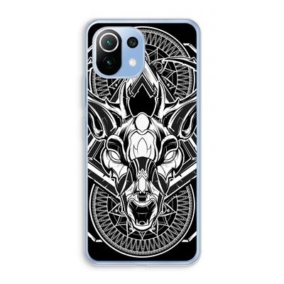 Oh Deer: Xiaomi Mi 11 Lite Transparant Hoesje