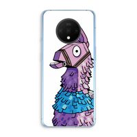 Lama: OnePlus 7T Transparant Hoesje