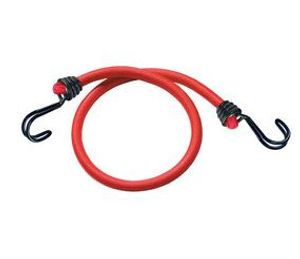 Masterlock Set of 2 bungees 60cm - colour : reddouble reverse hook - 3020EURDAT