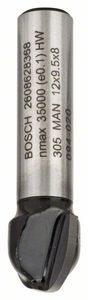 Bosch Accessoires Halfrondprofielfrezen 8 mm, R1 6 mm, D 12 mm, L 9,5 mm, G 40 mm 1st - 2608628368