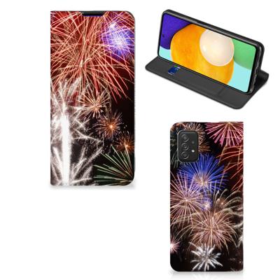 Samsung Galaxy A03s Hippe | Standcase | Vuurwerk
