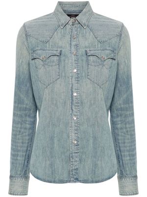 Ralph Lauren RRL chemise d'inspiration Western - Bleu