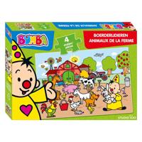Studio 100 Bumba puzzel boerderijdieren, 4st.