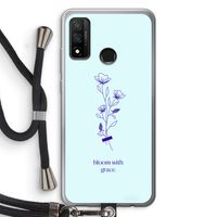 Bloom with grace: Huawei P Smart (2020) Transparant Hoesje met koord