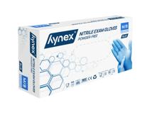 Handschoen Hynex nitril M blauw 3.5g pak à 100 stuks