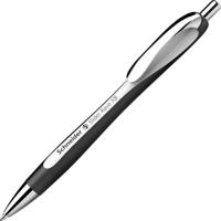 Schneider Schreibgeräte 1 stuk(s) Slider Rave weiß-schwarz Mine XB blau 132549 Balpen 0.7 mm Kleur inkt: Blauw N/A