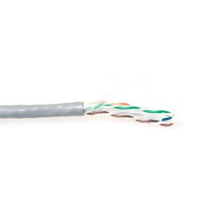 ACT XS100H CAT6 U/UTP PVC Kabel Massief met Adersplitter Rol - 100 meter