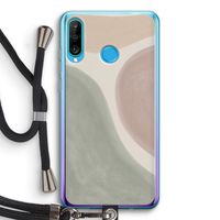 Geo #6: Huawei P30 Lite Transparant Hoesje met koord