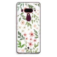 Botanical sweet flower heaven: HTC U12+ Transparant Hoesje