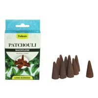Wierook kegeltjes in huisgeur Patchouli - 20x kleine kegeltjes - Ontspannend