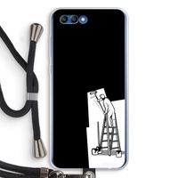 Musketon Painter: Honor 10 Transparant Hoesje met koord