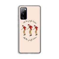 Jingle Ladies: Samsung Galaxy S20 FE / S20 FE 5G Transparant Hoesje