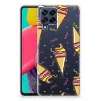 Samsung Galaxy M53 | Siliconen Case | Icecream
