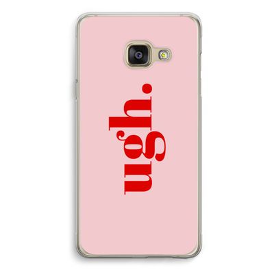 Ugh: Samsung A3 (2017) Transparant Hoesje