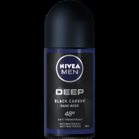NIVEA MEN DEEP Darkwood AntiTranspirant Deo Roller 50ml 72 uur Bescherming Deodorant bij Jumbo