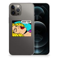 iPhone 12 Pro Max Silicone Back Cover Popart Oh Yes