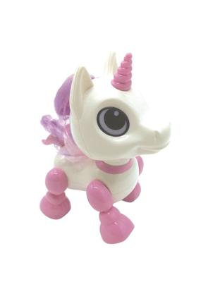 Power Unicorn Mini - Roboteenhoorn met licht- en geluidseffecten, handmatige klikbediening, herhalen