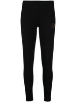 Ea7 Emporio Armani legging à logo imprimé - Noir