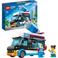 City - PinguÃ¯n Slush truck Constructiespeelgoed