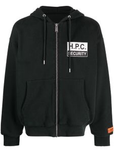 Heron Preston hoodie H.P.C Security Tape en coton - Noir