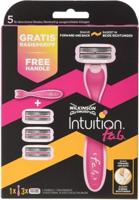 Wilkinson Wilkinson Intuition f.a.b. Scheerapparaat Startersset - Inclusief 3 Mesjes | Voordelig & Innovatief Scheren in Twee Richtingen Wilkinson Wilkinson Intuition f.a.b. Scheerapparaat Startersset - Inclusief 3 Mesjes | Voordelig & Innovatief Scheren in Twee Richtingen
