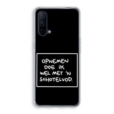Schotelvod: OnePlus Nord CE 5G Transparant Hoesje