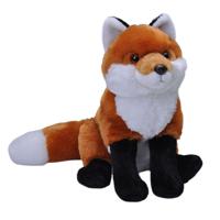Wild Republic rode knuffel vos - pluche stof - 30 cm - Bosdieren knuffels