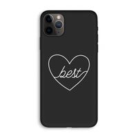 Best heart pastel: iPhone 11 Pro Max Biologisch afbreekbaar hoesje