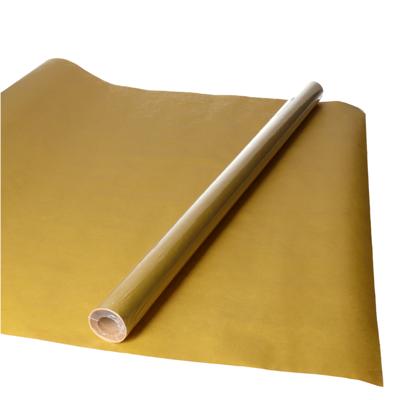 Rollen Kraft inpakpapier - goud - 200 x 70 cm - kadopapier