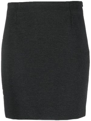 Lardini minijupe à coupe ajustée - Gris