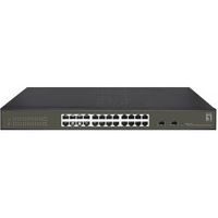 LevelOne GES-2126 netwerk-switch Managed L2 Gigabit Ethernet (10/100/1000) Zwart
