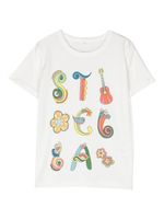 Stella McCartney Kids t-shirt en coton à logo imprimé - Blanc - thumbnail