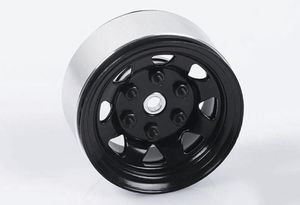 RC4WD Stamped Steel 1.55 Stock Black Beadlock Wheels (Z-W0036)