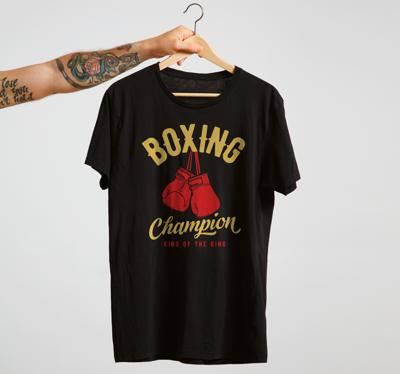 Boksen champion t-shirt