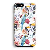 Bloemen tukan: Volledig Geprint iPhone 7 Hoesje