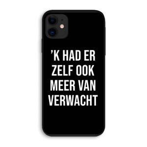 Meer verwacht - Zwart: iPhone 11 Biologisch afbreekbaar hoesje