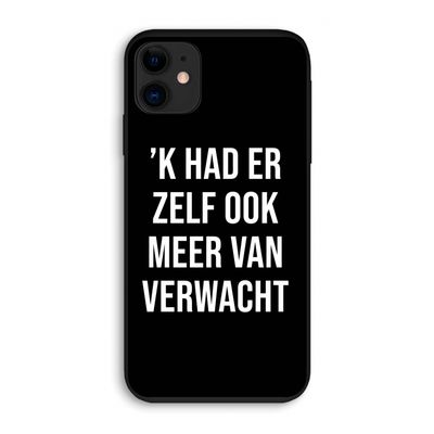 Meer verwacht - Zwart: iPhone 11 Biologisch afbreekbaar hoesje