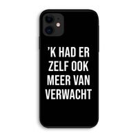 Meer verwacht - Zwart: iPhone 11 Biologisch afbreekbaar hoesje