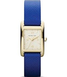 Horlogeband Michael Kors MK2271 Leder Blauw 14mm