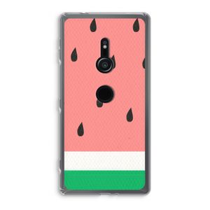 Watermeloen: Sony Xperia XZ2 Transparant Hoesje
