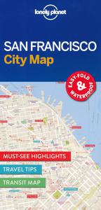 Stadsplattegrond City map San Francisco | Lonely Planet