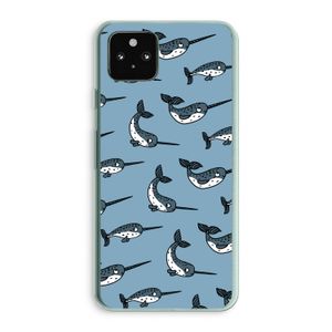 Narwhal: Google Pixel 5a 5G Transparant Hoesje