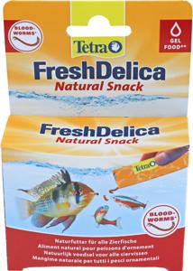 Tetra Freshdelica Bloodworms 48g - Rijke Vissenvoeding met Vitaminen & Proteïnen