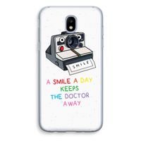 Smile: Samsung Galaxy J5 (2017) Transparant Hoesje