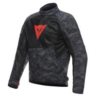 DAINESE Ignite Air Tex, Doorwaai motorjas heren, Camo-Zwart-Fluo Rood
